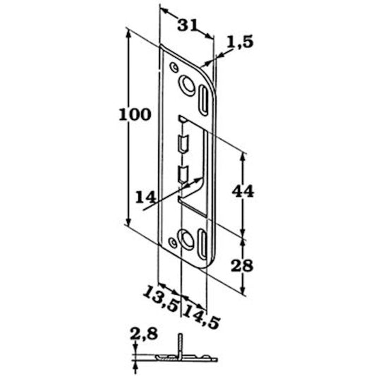 Slutbleck 0045 Zink