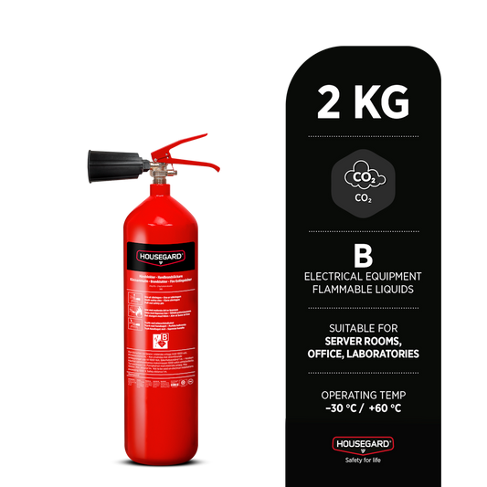 Koldioxidsläckare Röd 2kg