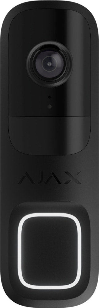 Videodörrklocka 4MP WiFi AI Svart