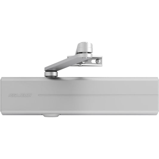 ASSA ABLOY Dörrstängare DC300 komplett silver L190-arm