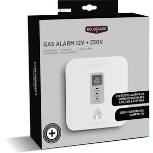 Gasvarnare GA102 12V+230V