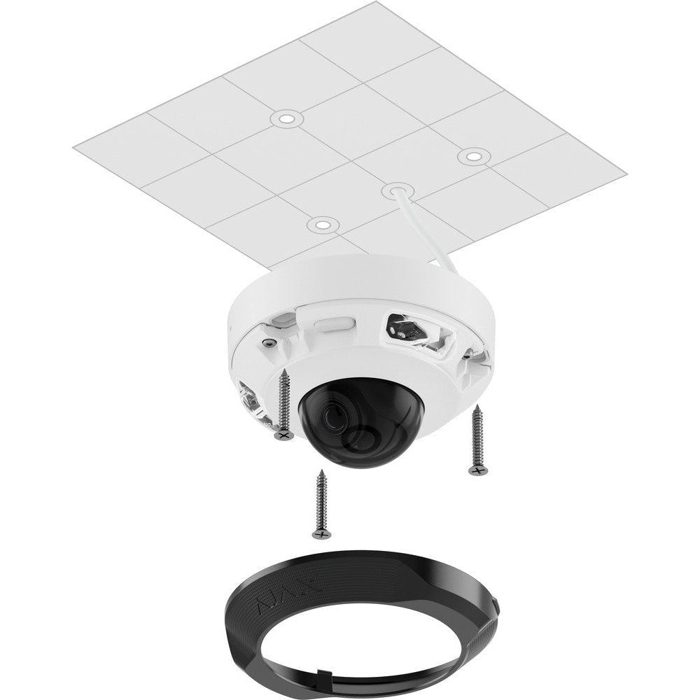 Ajax Systems Kamera 5MP AI Mini dome 2,8mm vit