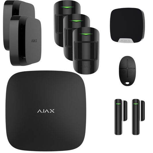 Larmpaket Basic Mellan Svart 10-delar (LAN)