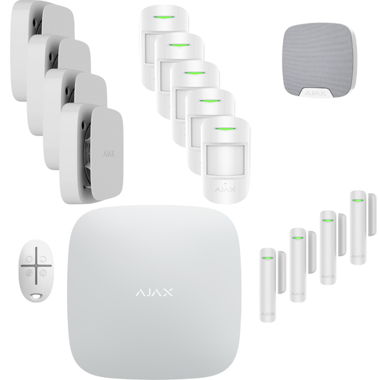 Larmpaket Basic Stor Vit 16-delar (LAN)