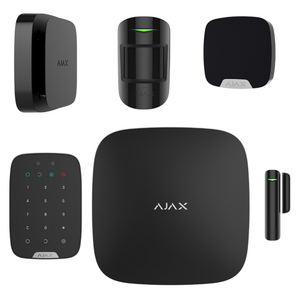 Larmpaket Standard Liten Svart 6-delar (4G & LAN)