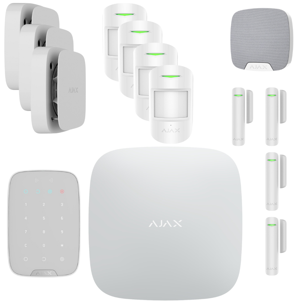 Larmpaket Standard Stor Vit 14-delar (4G & LAN)